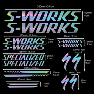 Sticker Decal S-WORKS sticker cutting bicycle SPECIALIZED
