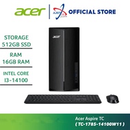 ACER ASPIRE TC-1785-14100 DESKTOP PC ( I3-14100 16GD5 512SSD)