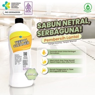 Kim Teepol Cleaner 800ml Multifunctional Liquid Soap Cement Floor Cleaner Neutral pH (HALAL)
