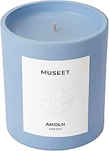 AMOLN - Scented Candle Monochromatic Blue Collection | Burn Time up to 70h | Handcrafted, Vegan (Mus