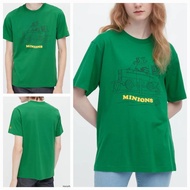 Kaos UNIQLO UT Minions Hijau Baru Original Asli
