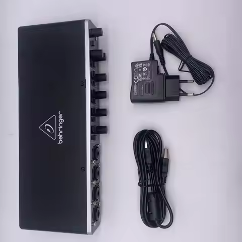 BEHRINGER UMC404HD professional studio-grade USB external sound card live recording for computer