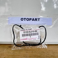 MESIN Innova Fortuner Hilux Hiace 1KD/2KD Engine Pump Seal Part 15193 0L010 99 Original Toyota Produ