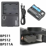 Suitable for Canon EOS 300D G1 G2 G3 G5 G6 D60 SLR Camera Battery+Charger BP511A