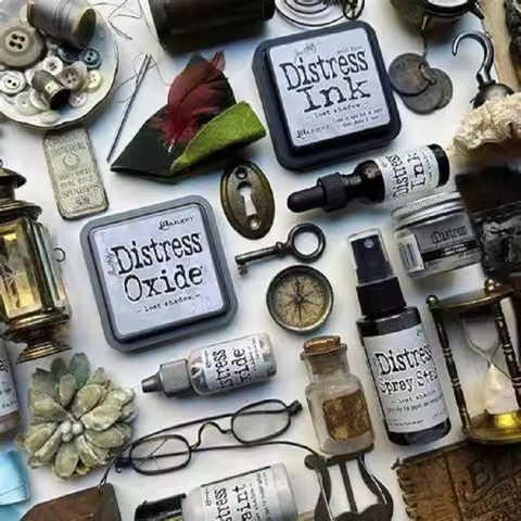 1 original American Tim Holtz ranger distress oxide ink printing pad water-based pigment retro serie