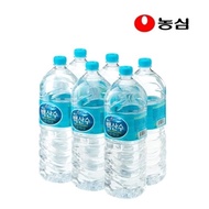 Nongshim Baeksan Water 2Lx6 pack/water/drinking water/mineral water/Baeksan Water