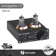 Fosi Audio Box X2 Vacuum Tube MM Phono Preamplifier 6A2 x2 คุณภาพสูง