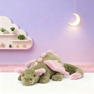 [Aria] Siri Naga Terbang Matcha Baharu // Naga Salji Naga Hitam Mainan Mewah Bayi Menenangkan Anak P