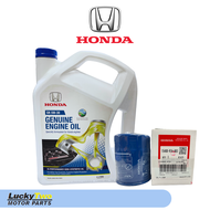Honda Genuine Semi-Synthetic Engine Oil 5W-30 for Gasoline Engine with Oil Filter (08233-P99-F4NPD a