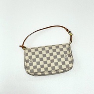 LV白棋盤麻將包