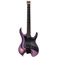 GTRS Wing W900 Intelligent Headless Electric Guitar with Built-In Effects & Wireless - Aurora Pink (