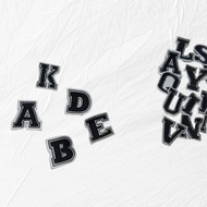 Letter Patch -/ Clothing Accessories