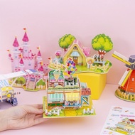 3D Puzzle for CHILDREN Educational Tools Family Puzzles Educational puzzle 3D cartoon