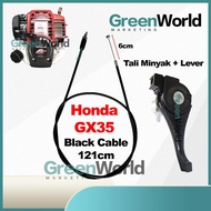 Honda GX35 Mesin Rumput Throttle Cable Tali Minyak Mesin Rumput Wayar Mesin Rumput