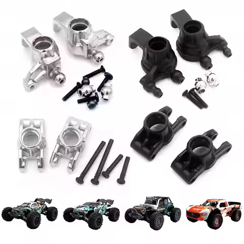 SCY 16101 16102 16103(PRO) JJRC Q130 RC Car Metal Steering Seat Rear Wheel Seat 6025 6320 Spare Part