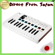 Arturia MiniLab 3, 25 Slim-Key USB-C Midi Controller with a 5-Year Warranty, 8 Backlit LED Pads, 8 K