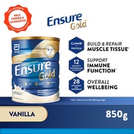 Ensure Gold Adult Complete Nutrition - Vanilla Tin (850g)