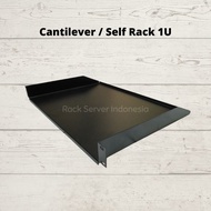 Cantilver 1U Self Rack 1U 19 inch stand/