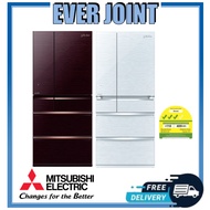 Mitsubishi MR-WX70G || MR-WX70G-W-P || MR-WX70G-BR-P [576L] 6-Door Made In Japan Fridge