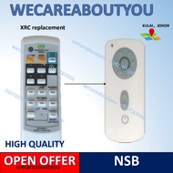 Nsb remote control wall fan