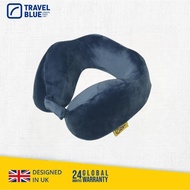 【Travel Blue 藍旅】TB212 記憶棉寧靜頸枕 莫蘭迪藍
