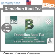 Bio Nutrition, Dandelion Root Tea, Caffeine Free, 30 Tea Bags, once a day shop, dandelion tea organi
