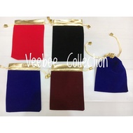 kantong bludru 12x16/kantong sovenir bludru 12x16