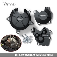 For KAWASAKI ZX-6R ZX6R 2007-2008 2013-2025 engine drop protection cover GB racing engine protective
