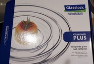 Glasslock 微波強化玻璃保鮮盤 圓盤形 3款尺寸 / 全新