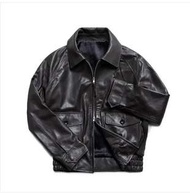A2 Lamb Skin Leather Jacket #jacketformen