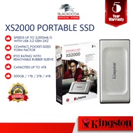 Kingston XS2000 USB 3.2 Gen 2 Pocket Sized Portable External SSD (2TB)