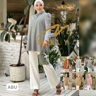 KEMEJA (p1a) MDLY ANARA Women's Top Shirt Anara Shirt by Mdly. Nazra Sha