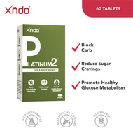 Xndo Platinum2™ Carb Blocker 60s | Reduce sugar absorption