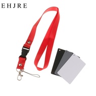 [EHJRE] 3 In 1 Grey Card White Balance Cards 18% Exposure Photography Calibration Card