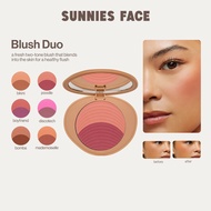 Sunnies Face Healthy Touch Blush Duo [Two-Tone Powder Blush] XIHP