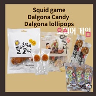 🦑Squid game Dalgona Candy  dalgona lollipops