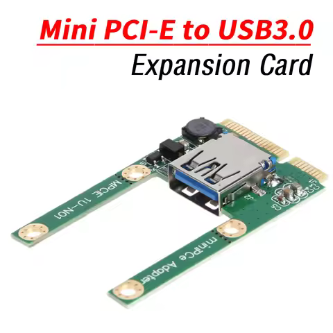 Mini PCI-E to USB3.0 PCI Express Card PCI-E to USB 3.0 Expansion Card