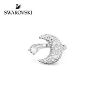 Luna Stacking Ring for Women Silver Minimalist Crystal Diamond Jewelry Gift Fashion Ring Adjustable 