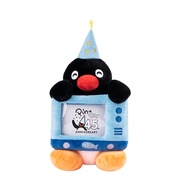 Pingu 45th Anniversary Plush Penguin Figure Cute Doll Collectible Toy Frame Decoration Soft Stuffed 
