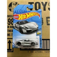 LeHuong Diecast - Hot Wheels Porsche 918 Spyder (Gray)