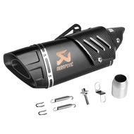 Runye Cars Akrapovic M1 38-51MM Universal Motorcycle Exhaust Muffler Pipe Escape Moto Scooter Cover 