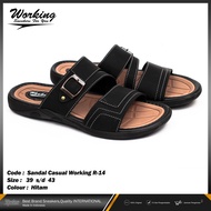 Men's Sandals, Men's Wedding Sandals, Casual Black, Cool, Trendy, Original, Size 41 42 Working R 14