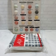 Semen Pengisi Celah Nat Keramik Oker Lantai 1 Kg Warna Putih Hitam Abu