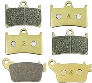 SYUU Motorcycle Replacement Front Rear Brake Pads Brakes for Yamaha YZF R1 2015 2016 FA380F FA436R