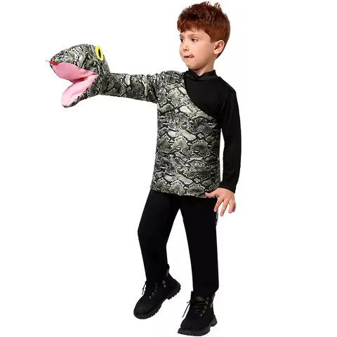 Animal Snake Enfant Costume Carnival Halloween Cosplay Enfants Anaconda Costumes New Arrival 2026