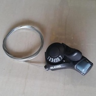 Alevio Shifter 7 Speed Mtb Bike Gear Shifter, Folding