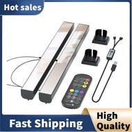 2PC LED Light RGB Room Decor Abyss Lamp Bluetooth Ambient Night Light Desktop Mood Lighting for TV P