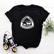 Oregon Trail Tee Shirt T Shirt Women Woman Tshirts Letter Pattern FCamiseta