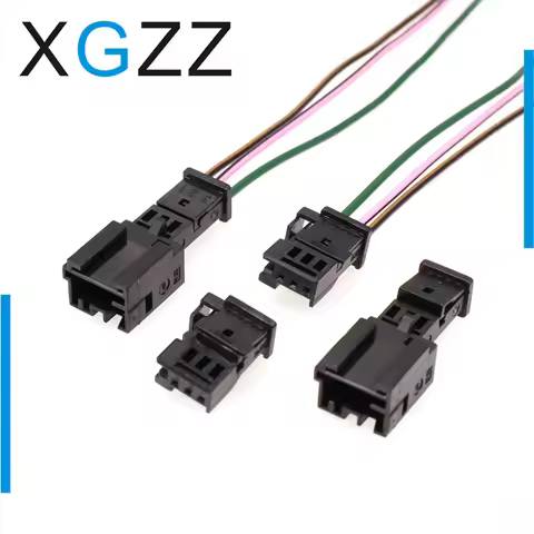 953697-1 953698-1 Automotive tweeter wiring harness, ambient light plug, automotive connector