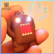 [MinaZ] LED Mini Domo kun Action Figure Flashlight Keychain Toys With Sound for Kids PH